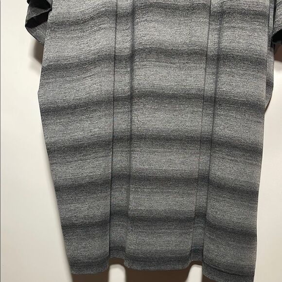 Members Marks Men's Gray Striped Shirt - Picture 7 of 7